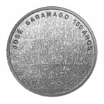 Portugal 7,5€ 100 Anos Saramago 2022 Prata Proof 